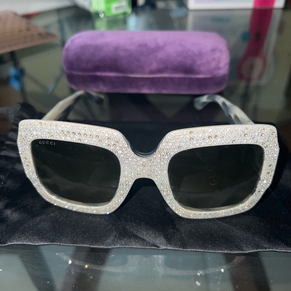 Authentic Gucci Bling sunglasses